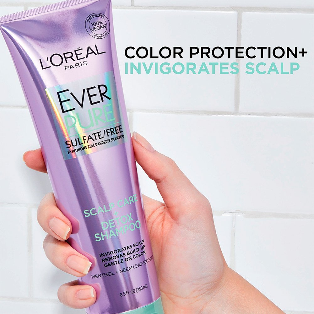 Color protection, invigorates scalp